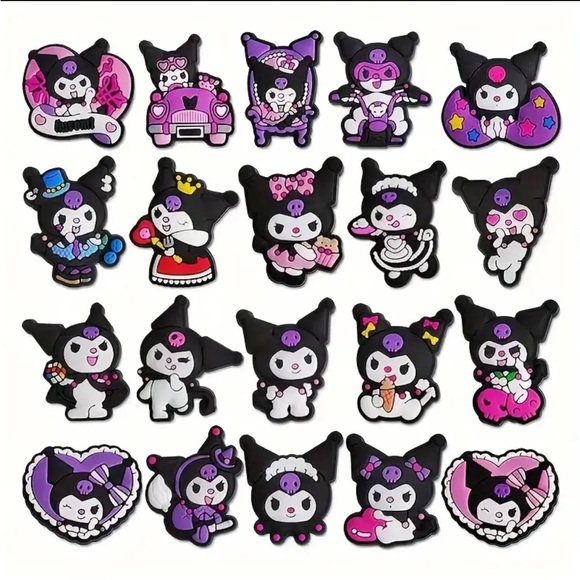 Croc Charms Hello Kitty Sanrio My Melody Kuromi Jibbitz - Picture 1 of 8